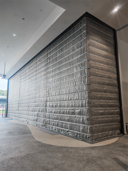 EN欧标双帘无机防火隔热折叠门